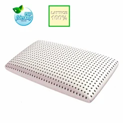 PROGETTO NOTTE Kopfkissen-Kissen aus 100% Latex Gesamt Latex, atmungsaktiv und hypoallergen
