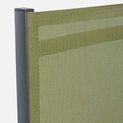 Viadurini in the Garden Gartenstühle Metall-Klappbarer Außenstuhl aus Textilene und Aluminium, 4 Stück - Holly