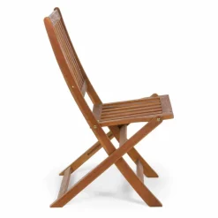 Viadurini in the Garden Gartenstühle Holz-Klappbarer Außenstuhl aus Akazienholz, 2 Stück - Grima