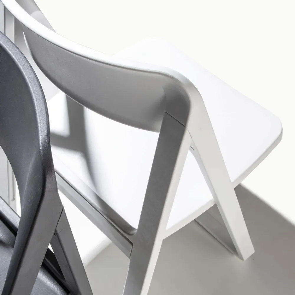 Viadurini Living Moderne Stühle-Klappbarer Esszimmerstuhl aus farbigem Polypropylen, 4 Stück – Eliana