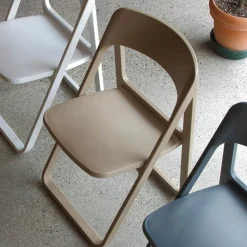 Viadurini Living Moderne Stühle-Klappbarer Esszimmerstuhl aus farbigem Polypropylen, 4 Stück – Eliana