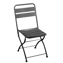 Viadurini in the Garden Gartenstühle Metall-Klappbarer Gartenstuhl ganz aus Metall - Schleife