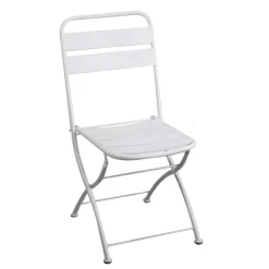 Viadurini in the Garden Gartenstühle Metall-Klappbarer Gartenstuhl ganz aus Metall - Schleife