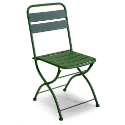 Viadurini in the Garden Gartenstühle Metall-Klappbarer Gartenstuhl ganz aus Metall - Schleife