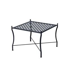 Viadurini in the Garden Garten Beistelltisch-Klappbarer Outdoor-Couchtisch aus verzinktem Stahl Made in Italy - Selvaggia