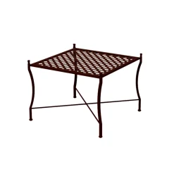 Viadurini in the Garden Garten Beistelltisch-Klappbarer Outdoor-Couchtisch aus verzinktem Stahl Made in Italy - Selvaggia