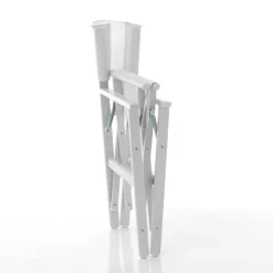 Viadurini Living Gartenstühle Metall-Klappbarer Regiestuhl aus Aluminium und Textilene – Fluoro