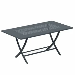 Viadurini in the Garden Gartentische Fest-Klappbarer Tisch im Freien aus modern lackiertem Metall Made in Italy - Doria