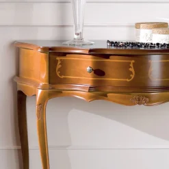 Viadurini Classic Konsolentisch Flur-Klassische Eingangskonsole aus Holz mit 1 Schublade Made in Italy - Leonor
