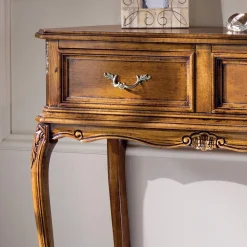 Viadurini Classic Konsolentisch Flur-Klassische Eingangskonsole aus Holz mit Schubladen Made in Italy - Richard