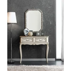 Viadurini Classic Konsolentisch Flur-Klassische Eingangskonsole aus Holz mit Schubladen Made in Italy - Richard