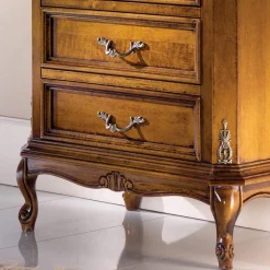 Viadurini Classic Kommoden-Klassische Holzkommode mit 3 Schubladen und Fach Made in Italy - Richard