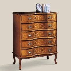 Viadurini Classic Kommoden-Klassische Luxus Kommode Nussbaumholz Made in Italy - Elegant