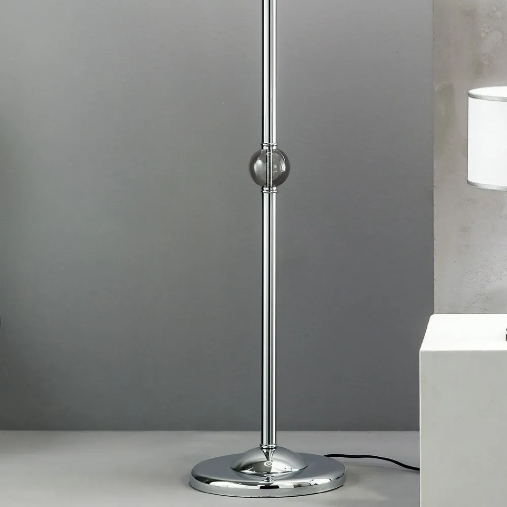 Viadurini Lighting Klassische Stehlampen-Klassische Stehlampe aus italienischem Kunsthandwerksglas und Lampenschirm - Memore