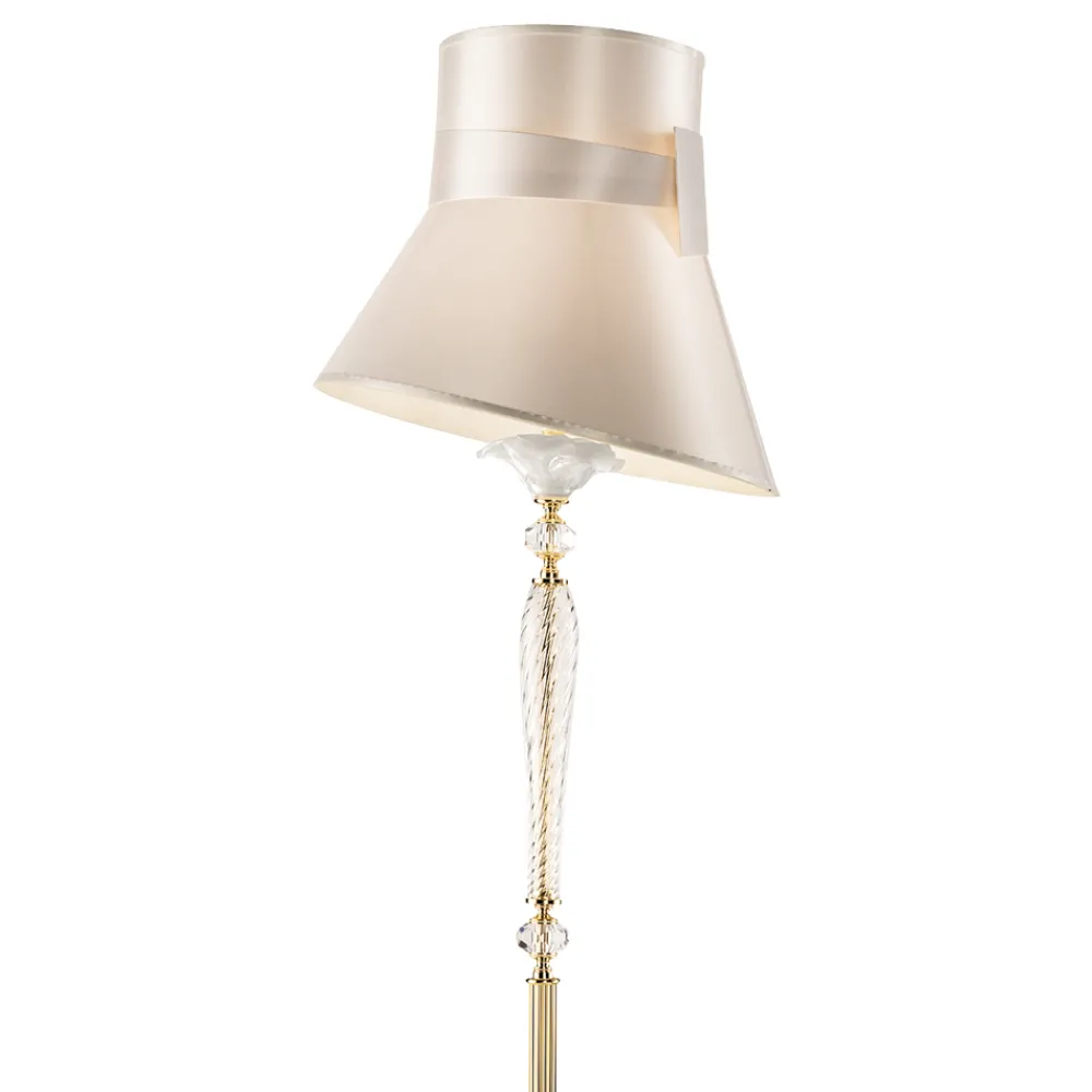 Viadurini Lighting Klassische Stehlampen-Klassische Stehlampe mit Blumenschmuck aus mundgeblasenem Glas - Bluminda