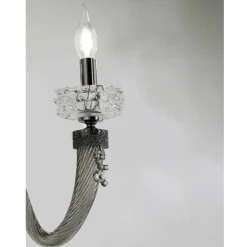 Viadurini Lighting Klassische Wandleuchten-Klassische Wandlampe 3 Lichter Handgefertigtes Luxusglas Made in Italy - Saline