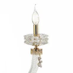 Viadurini Lighting Klassische Wandleuchten-Klassische Wandlampe 3 Lichter Handgefertigtes Luxusglas Made in Italy - Saline