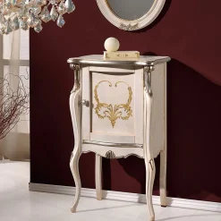 Viadurini Classic Anrichte-Klassische Wohnzimmermöbel mit 1 Glas- oder Holztür Made in Italy - London