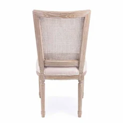 Viadurini Living Klassische Stühle-Klassischer Designstuhl mit Holzstruktur 2 Stück Homemotion - Murea