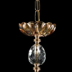 Viadurini Lighting Klassische Kronleuchter-Klassischer Kronleuchter aus Kristall und Glas mit 3 Leuchten Belle, made in Italy