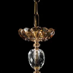 Viadurini Lighting Klassische Kronleuchter-Klassischer Kronleuchter aus 6 Leuchten in Belle Glas und Kristall