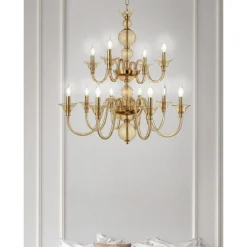 Viadurini Lighting Klassische Kronleuchter-Klassischer Kronleuchter 12 Lichter aus italienischem handgefertigtem Glas und Metall - Memore