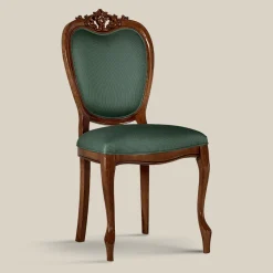 Viadurini Classic Klassische Stühle-Klassischer Stuhl aus Nussbaumholz oder goldgepolstertem Holz Made in Italy - Imperator