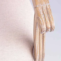 Viadurini Living Klassische Stühle-Klassischer Stuhl mit Armlehnen aus Eschenholz und Homemotion-Stoff - Baiser