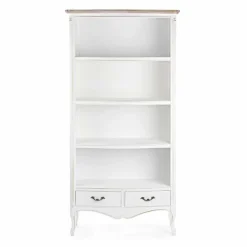 Viadurini Living Moderne Design Bücherregale-Klassisches Bücherregal aus Holz mit Metallgriffen Homemotion - Spina