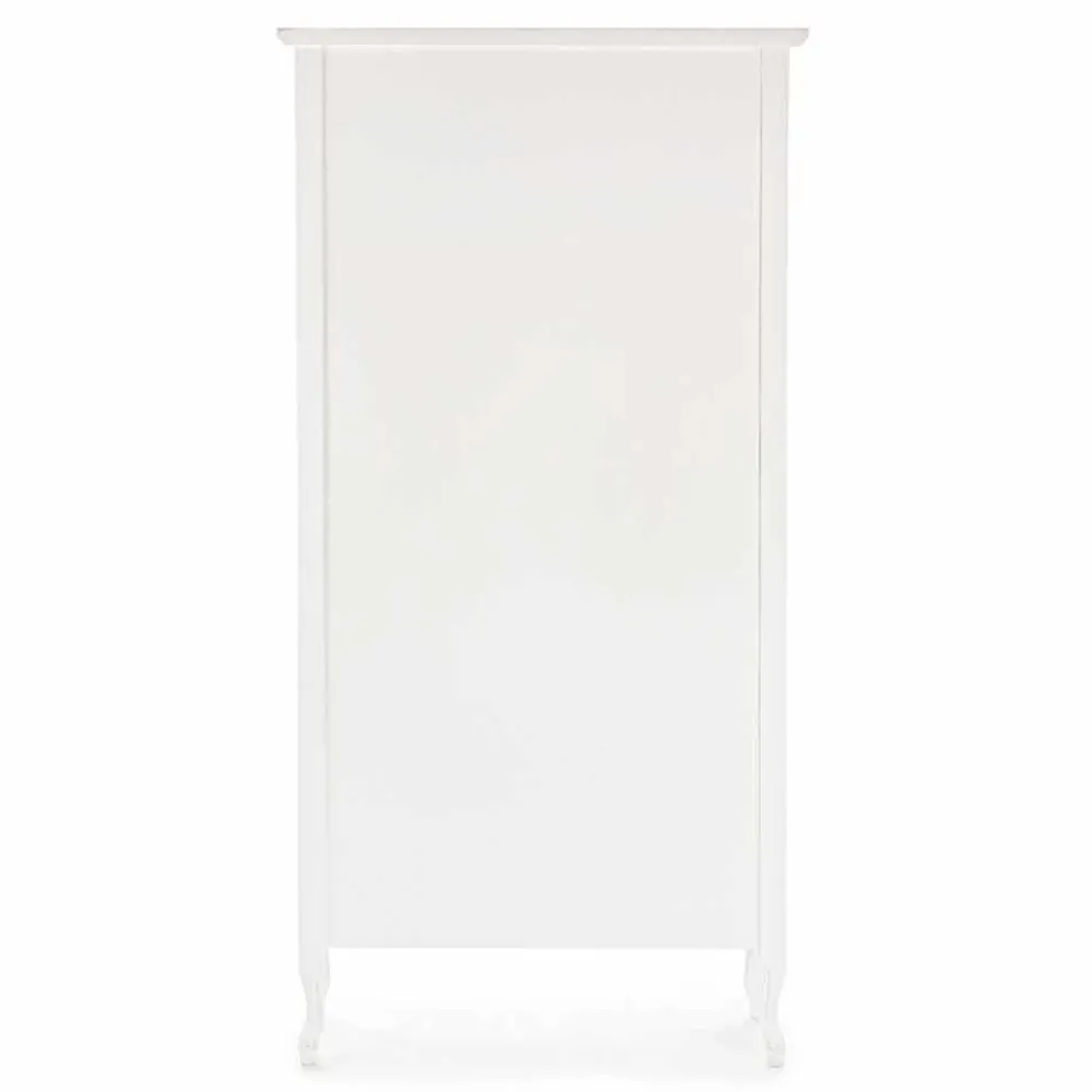 Viadurini Living Moderne Design Bücherregale-Klassisches Bücherregal aus Holz mit Metallgriffen Homemotion - Spina