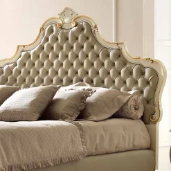 Bolzan Letti Maßgeschneiderte Möbel|Polsterbetten-Klassisches Doppelbett, ohne Bettcontainer, Chantal von Bolzan