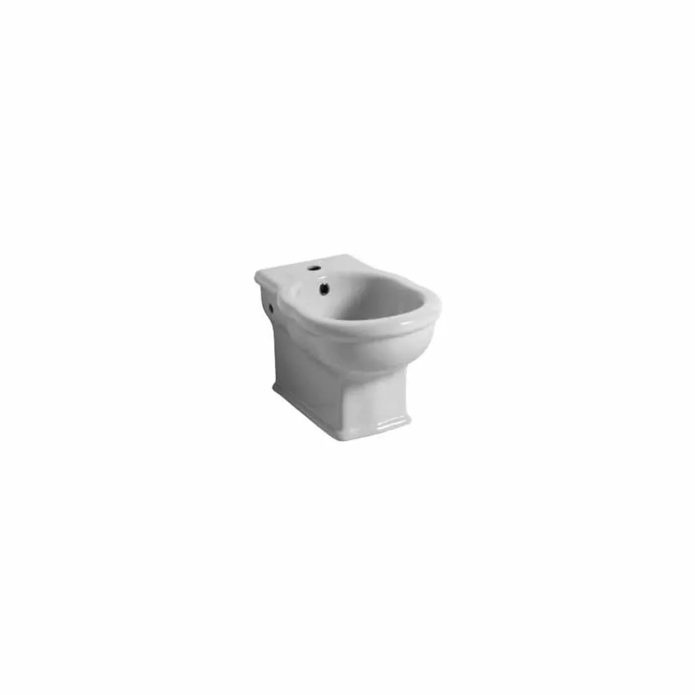 Viadurini Bathroom Bidet-Klassisches hängendes Bidet, weiße Keramik Style 54x36 made in Italy