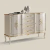 Viadurini Classic Anrichte-Klassisches Sideboard aus Holz mit 2 Türen und 4 Schubladen Made in Italy - Windsor