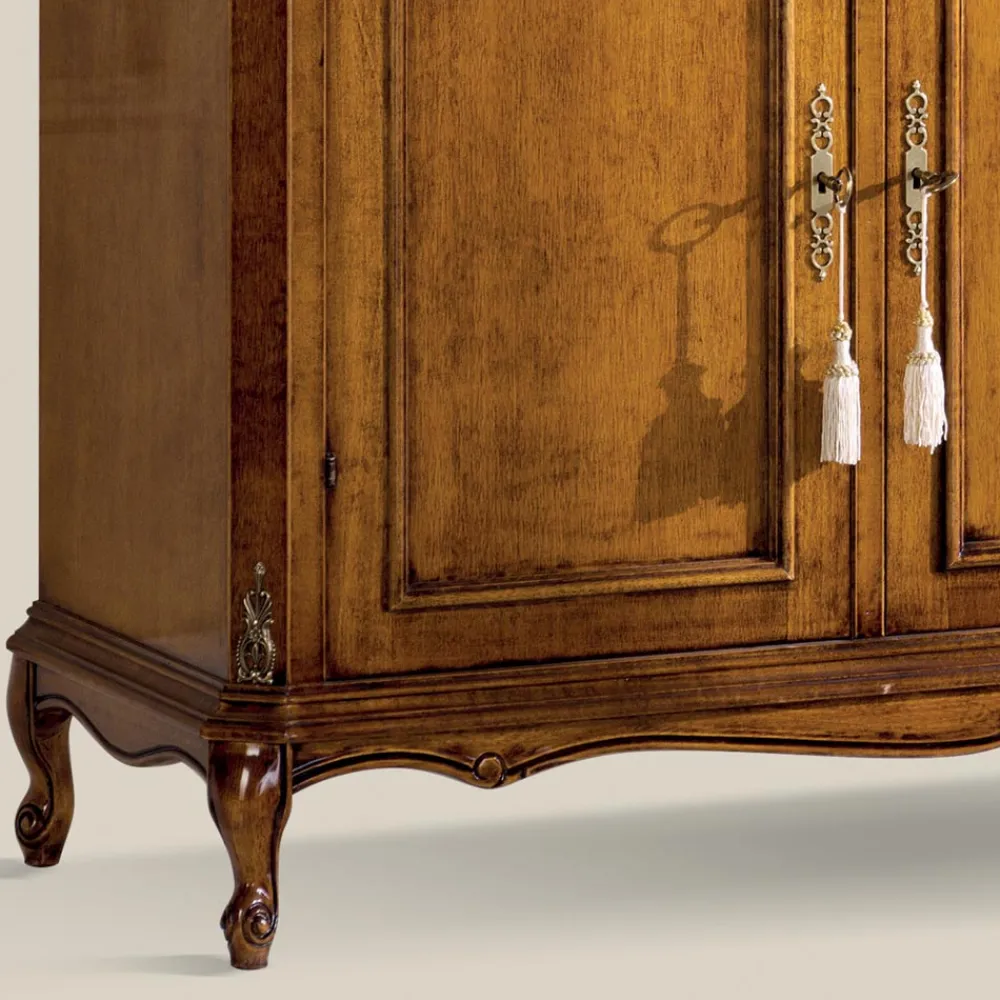 Viadurini Classic Anrichte-Klassisches Sideboard aus luxuriösem Bassano-Walnussholz, hergestellt in Italien - Richard
