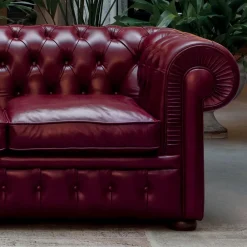 Viadurini Living Moderne Sofas-Klassisches Sofa mit Zwiebelfüßen aus Buchenholz Made in Italy - Spassoso