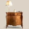 Viadurini Classic Anrichte-Klassisches Wohnzimmer-Sideboard aus Holz mit Intarsien Made in Italy - Ottaviano
