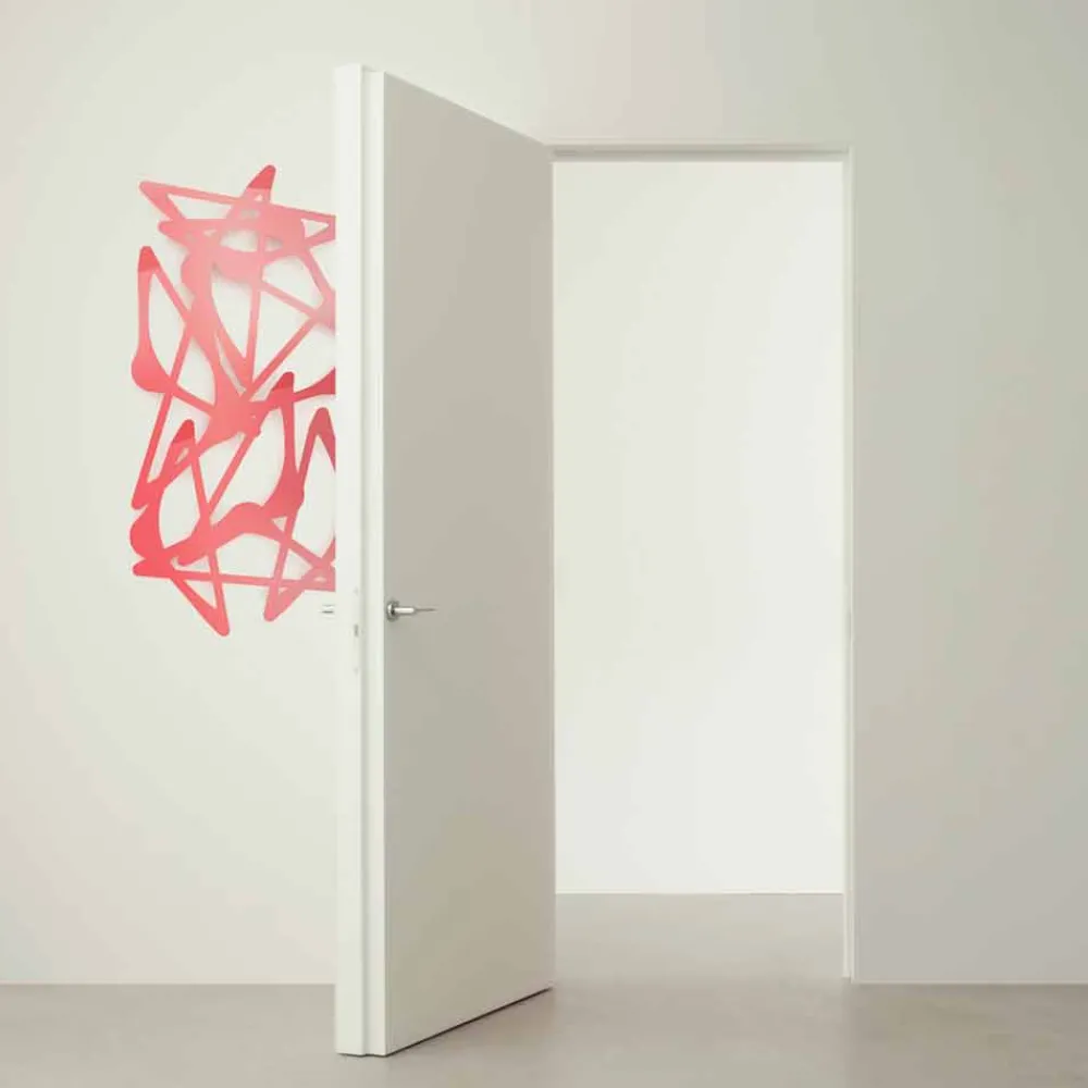 Mabele Wandgarderobe-Kleiderbügel vertikal BlaBla bei , Italienische Produktion