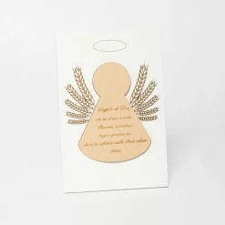 Viadurini Decor Religiöse Bilder-Kleines Bild mit Darstellung eines kleinen Engels mit Ähren. Hergestellt in Italien – Greta