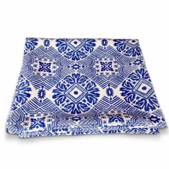 Viadurini by Marchi 1633 Tischdecken-Künstlerische Tischdecke Handgedrucktes einzigartiges Stück italienisches Handwerk