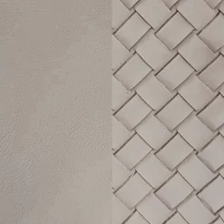 Viadurini Living Moderne Stühle-Öko-Ledersessel mit verzierter Rückenlehne und schwarzer Metallbasis, 2 Stück - Nima