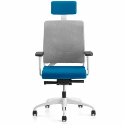 Viadurini Living Bürosessel-Ökologischer drehbarer ergonomischer Design-Bürosessel mit Kopfstütze - Meliva