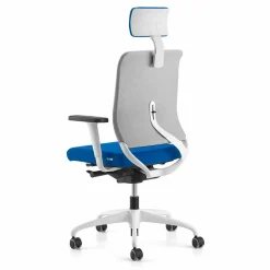 Viadurini Living Bürosessel-Ökologischer drehbarer ergonomischer Design-Bürosessel mit Kopfstütze - Meliva