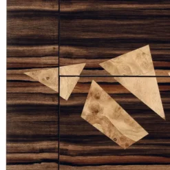 Grilli Kommoden-Kommode aus Ebenholz mit 4 Schubladen Zarafa in Italien hergestellt