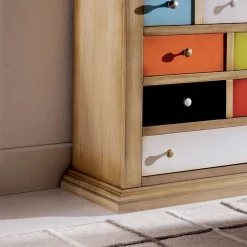 Viadurini Classic Kommoden-Kommode mit Schubladen in allen Farben und verschiedenen Griffen, hergestellt in Italien – Aditya