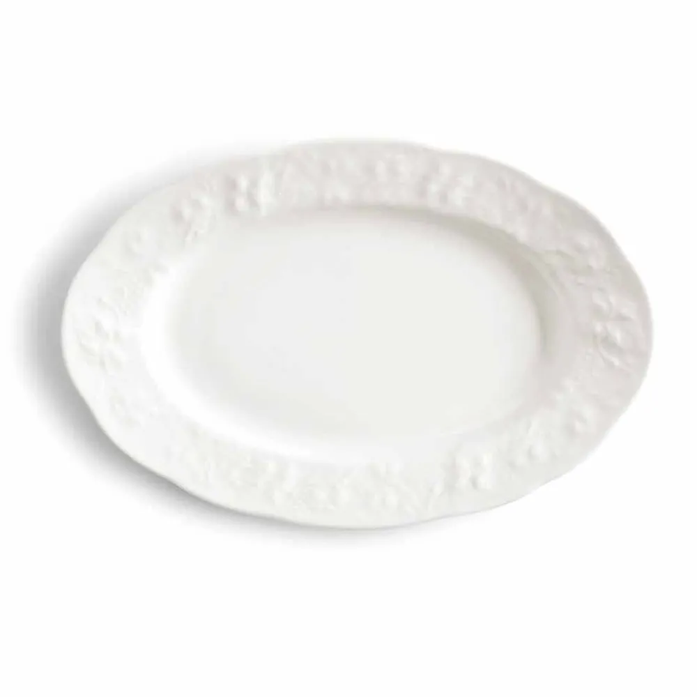 Viadurini Kitchen Tee Set Und Kaffee Set-Kompletter Frühstücksservice 22 Stück aus weißem Porzellan - Gimignano