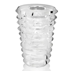 Viadurini Decor Deko Vasen-Kristall-Dekorationsvase Originelles Design mit Luxusringen - Mexto