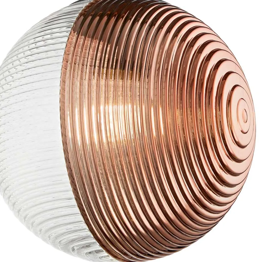 Viadurini Lighting Moderne Kronleuchter-Kronleuchter mit 8 Lichtern aus mundgeblasenem Glas in Form einer Kugel Made in Italy - Prilla