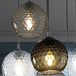 Viadurini Vetro di Venezia Murano Lampen|Moderne Kronleuchter-Kronleuchter mit 7 Lichtern aus mundgeblasenem Venedig-Glas - Bubbles Balloton