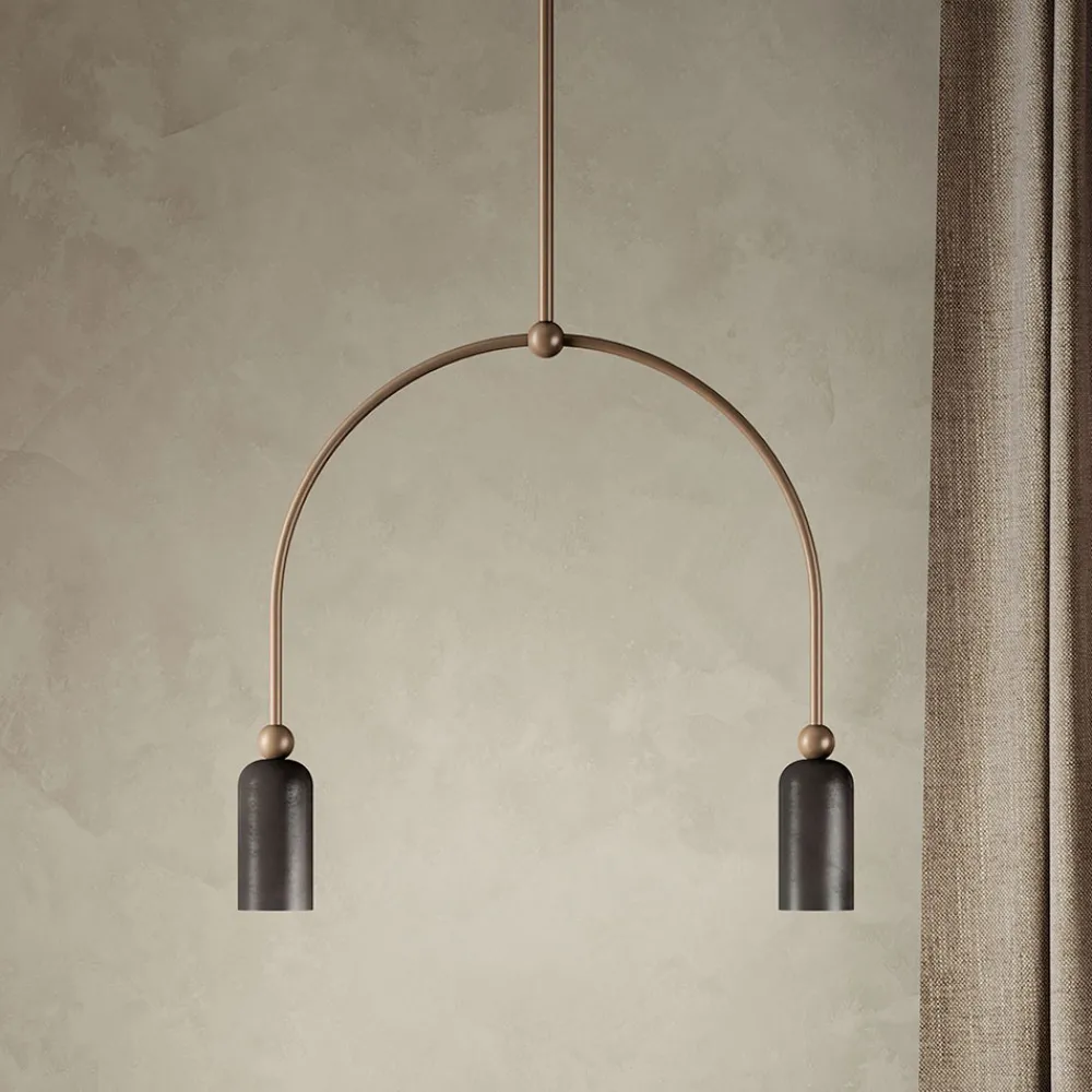 Viadurini Lighting Vintage Kronleuchter-Kronleuchter mit 2 Lichtern in verschiedenen Ausführungen, hergestellt in Italien – Lady