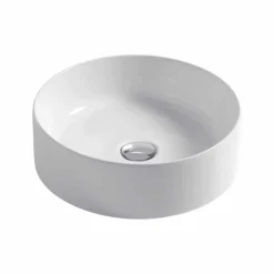Viadurini Bathroom Keramikwaschbecken-Kugelspüle aus weißer oder farbiger Keramik Ø40cm Leivi
